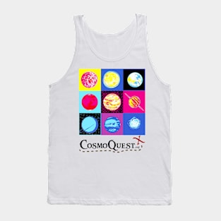 Andy Warhol Style CosmoQuest Planet Print Tank Top